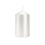 Bispol 210g White Cylindrical Candle