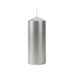 Bispol 330g Silver Cylindrical Candle
