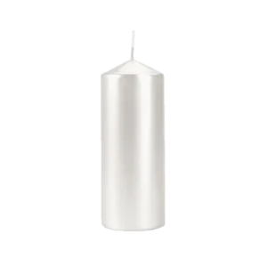 Bispol 330g White Cylindrical Candle