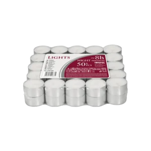 Bispol 17g Unscented Tea Lights Set