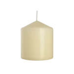 Bispol 9cm Off-White Column Candle