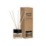 Bispol Cedarwood & Vanilla Fragrance Diffuser with Rattan Sticks