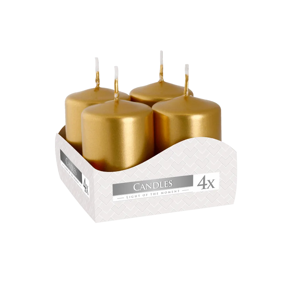 Bispol-Set-of-4--Gold-votive-Candles