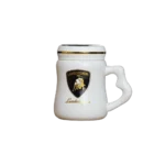 Ferrari White Mug with Mirror Lid with Lid & Spoon