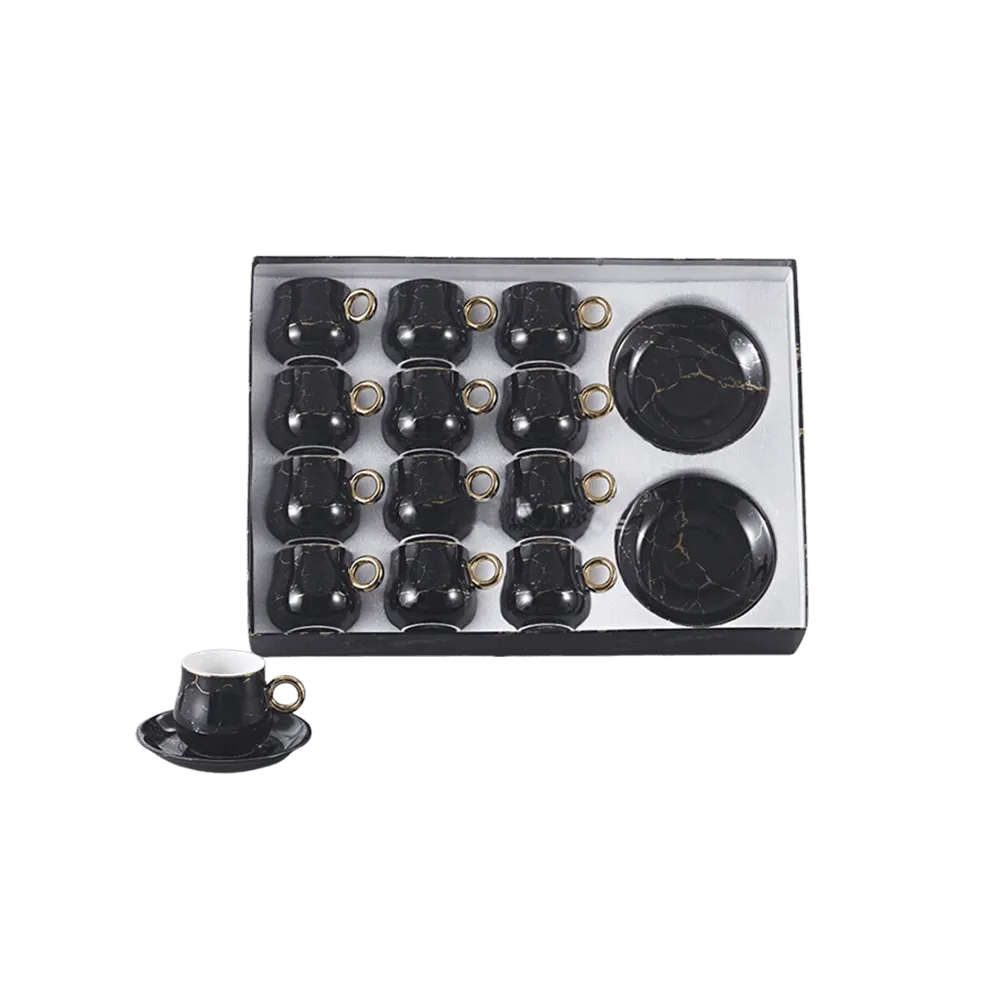 Momaz-12Pcs-Alberto-Black-Marble-Coffee-Cups-Set-with-Dishes