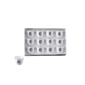 Momaz 12Pcs Blue Eye Coffee Cups Set