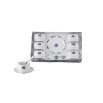 Momaz 6Pcs Blue Eye Serving Bowl Set with Dishes & Spoons