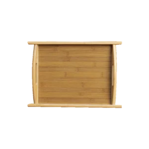 Wooden Rectangular 33x25cm Tray with Handles