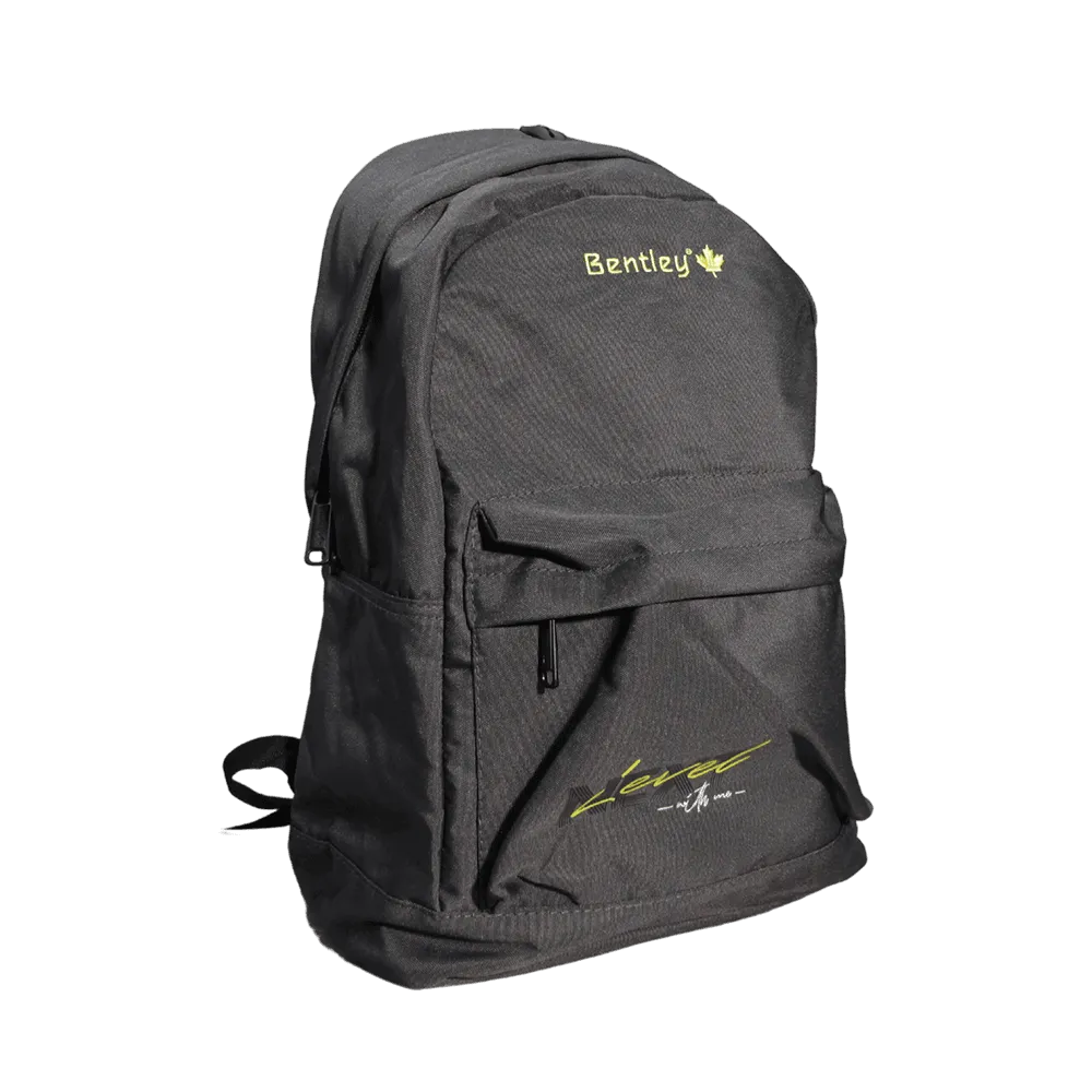 Bentley-Level-Grey-2-Zippers-Backpack