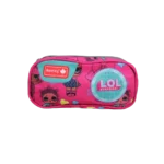 Bentley Lol Fuchsia Double Zipper Pencil Case