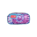 Bentley Purple Array Double Zipper Pencil Case