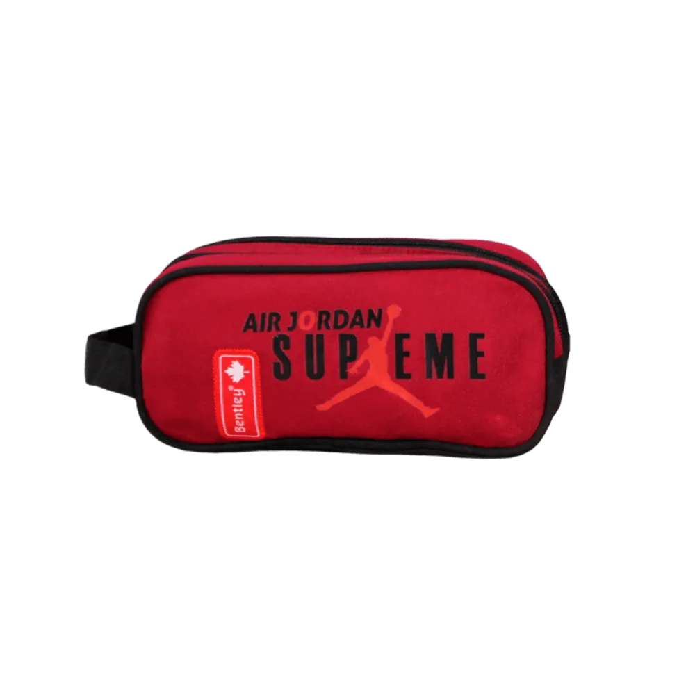 Bentley-Supreme-Red-Double-Zipper-Pencil-Case