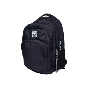 Exsport Black Backpack 4 Zippers
