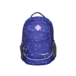 Exsport Hearts Blue 3 Zippers Backpack