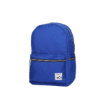 Exsport Plain Blue Backpack 2 Zippers