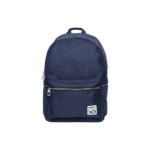 Exsport Plain Navy Backpack 2 Zippers