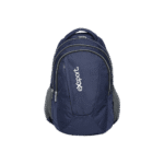 Exsport Plain Navy Backpack 4 Zippers