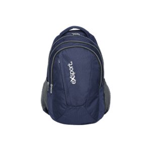 Exsport Plain Navy Backpack 4 Zippers