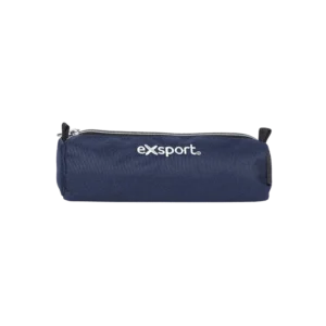 Exsport Plain Navy One Zipper Pencil Case