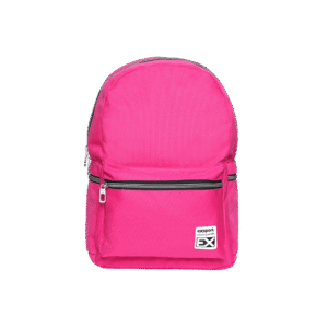 Exsport Plain Pink Backpack 2 Zippers
