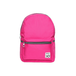 Exsport Plain Pink Backpack 2 Zippers