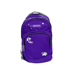 Exsport Unicorn Love Purple Backpack 4 Zippers