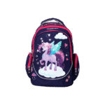 Exsport Unicorn Navy Large Backpack 3 Zippers