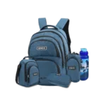 Genius 18" Blue Backpack 5Pcs Set