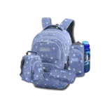 Genius 18" Stars Backpack 5Pcs Set