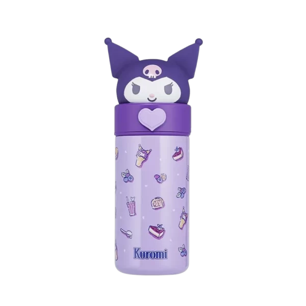 Kuromi 350ml Stainless Steel Insulated Water Bottle