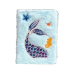 Mermaid Tail Blue Notebook