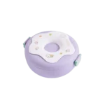 Microwavable 3-Compartment 1000ml Purple Lunch Box