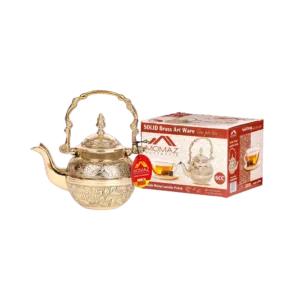 Momaz 6cc Brass Tea Pot with Handle