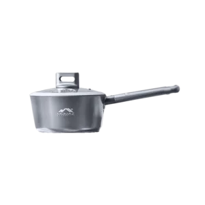 Momaz Grey 18cm Casserole with Glass Lid