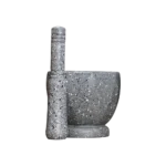 Momaz Grey Granite Garlic Mortar