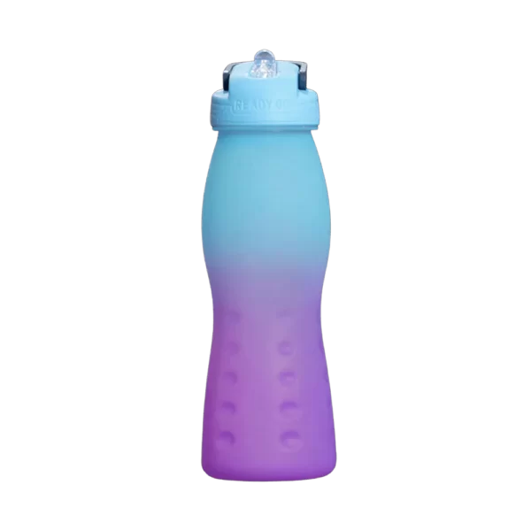 Ready go blue & purple water bottle