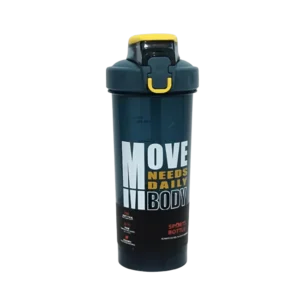 Sport Fitness 800ml Navy Shaker Bottle Inspirational