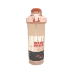 Sport Fitness 800ml Pink Shaker Bottle Inspirational