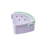 Watermelon Shaped Purple Lunch Box With 3 Compartments