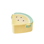 Watermelon Shaped Yellow Lunch Box With 3 Compartments