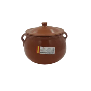 Pottery 22cm Pot with Lid