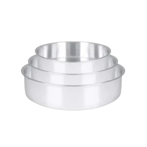 Aluminum 3Pcs Round Oven Pans Set