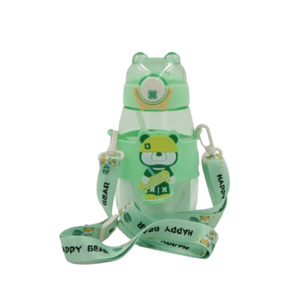 Bear Green Water Bottle