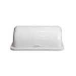 Bread 42x32x15cm White Granite Bread Storage Box