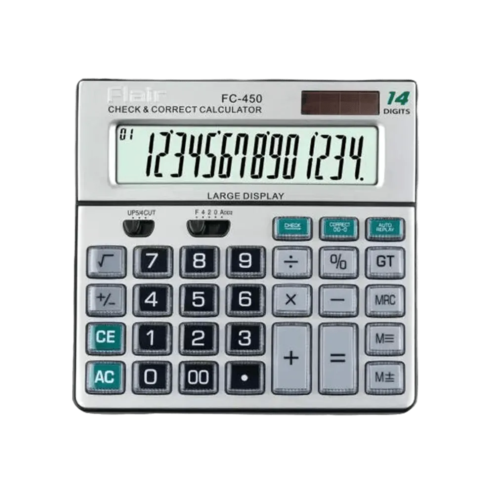Flair-14-Digits-FC-450-Display-Calculator