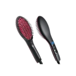 Hair Straitener Brush with Temperature Control & LCD Screen