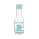 Hane 1000ml Blue Lid Punto Patterned Carafe