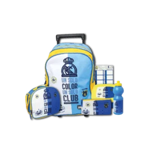 Madrid 6Pcs Trolly School Bag Set