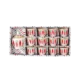 Momaz 12pcs White & Red Bedouin Design Coffee Cups With Sugar Bowl