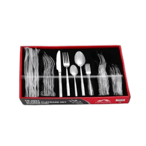 Momaz 30Pcs Silver Utensils Set1